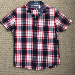 Express Short Sleeve Button Down